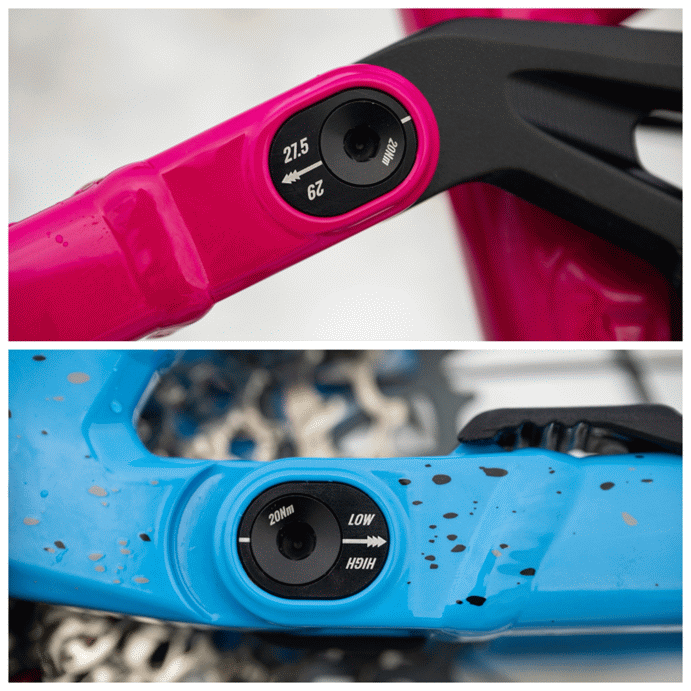 Verstellbare Geometrie © Marin Bikes