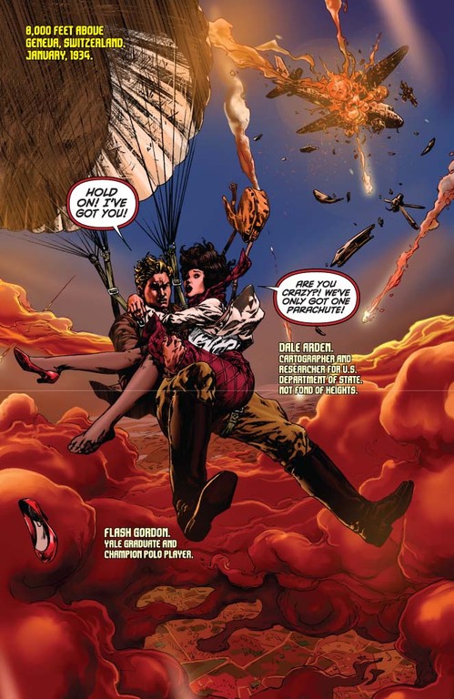 Flash Gordon: Zeitgeist #1 - page 6 (script: Trautmann / art: Indro)