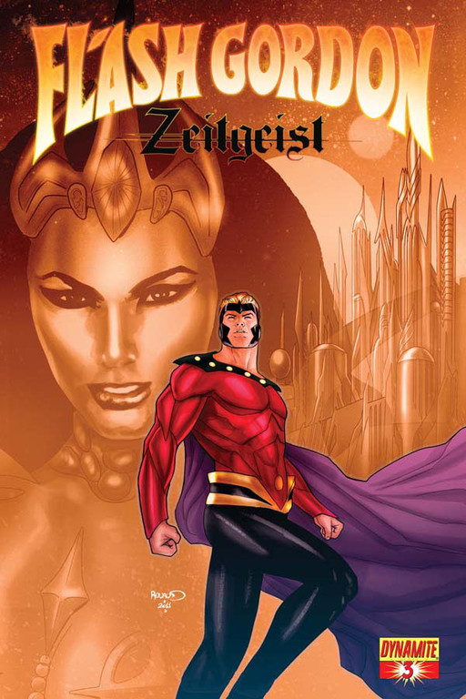 Flash Gordon: Zeitgeist #3 cover by Paul Renaud