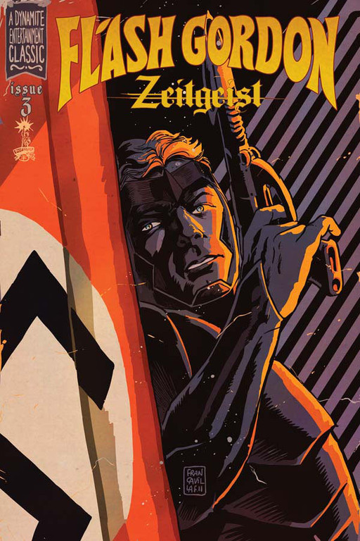Flash Gordon: Zeitgeist #3 incentive cover by Francesco Francavilla