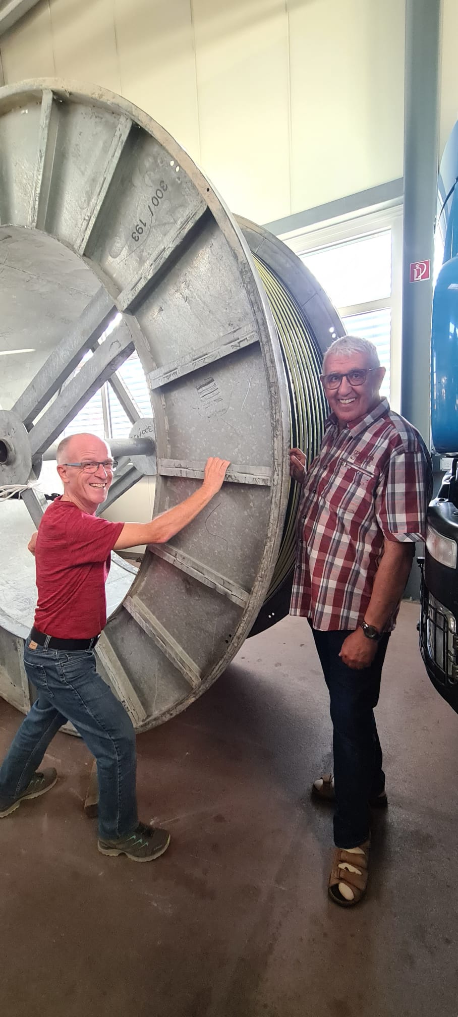 Martin: " Geri, ich habe dir gesagt du hast zu wenig Kraft..."