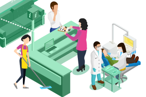 京都 歯科助手募集｜院内清掃･窓口対応･診察補助･器具滅菌と多岐にわたります