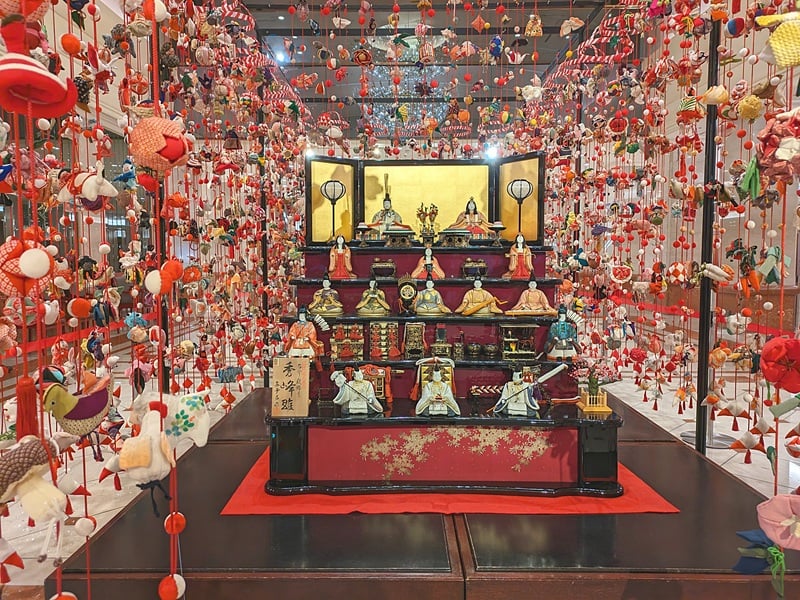 一枚の写真　今の世にあっても女の子のお祭りだい！