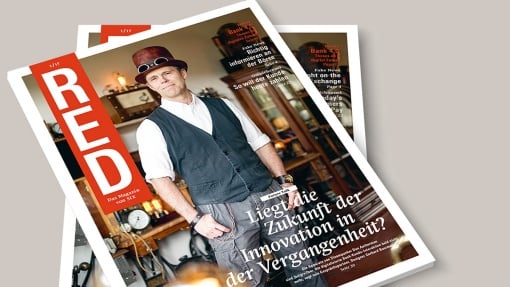 Steampunker Dan Aetherman - Book Retrofuturistic Steampunk Artwork - RED Magazin SIXT