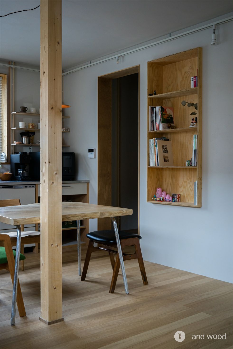 オーク ミズナラ 90幅 幅細 ナチュラル フローリング 戸建リノベ アンドウッド andwood 6