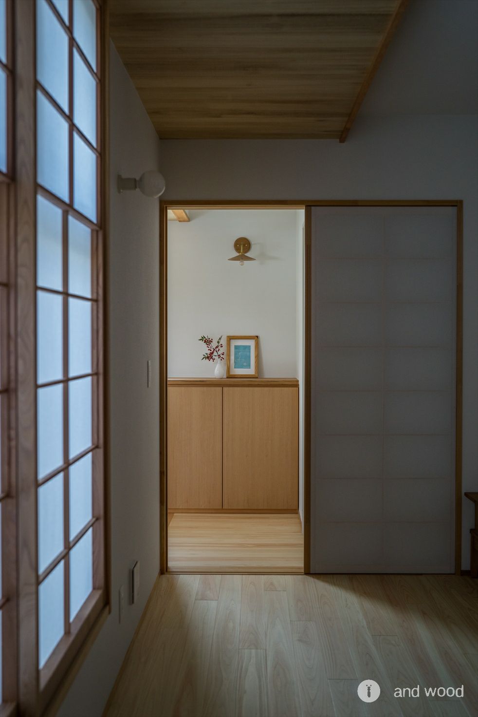 ヒノキ 桧 無節 フローリング 施工例 アンドウッド andwood 新潟 3