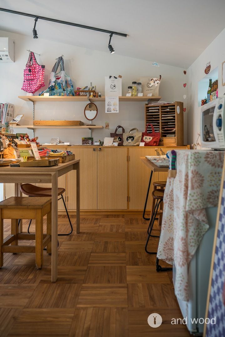 チーク パーケット ９Ｐ andwood アンドウッド 沼垂テラス 2