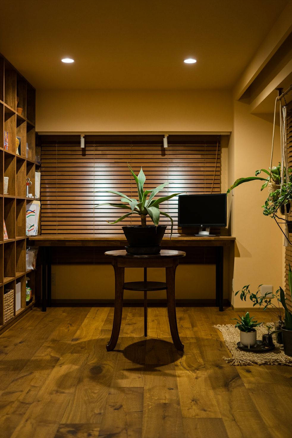 オーク プライウッド スモーク 燻製 フローリング アンドウッド 施工例 2