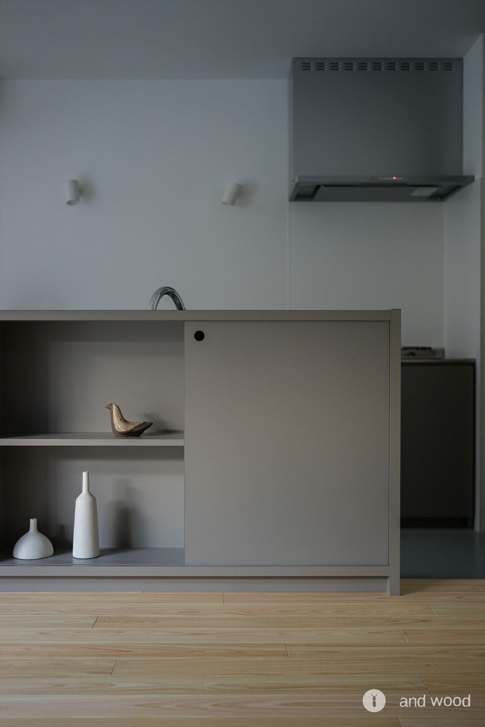 桧 ヒノキ フローリング 無節 オイル塗装 アンドウッド andwood 施工例 6