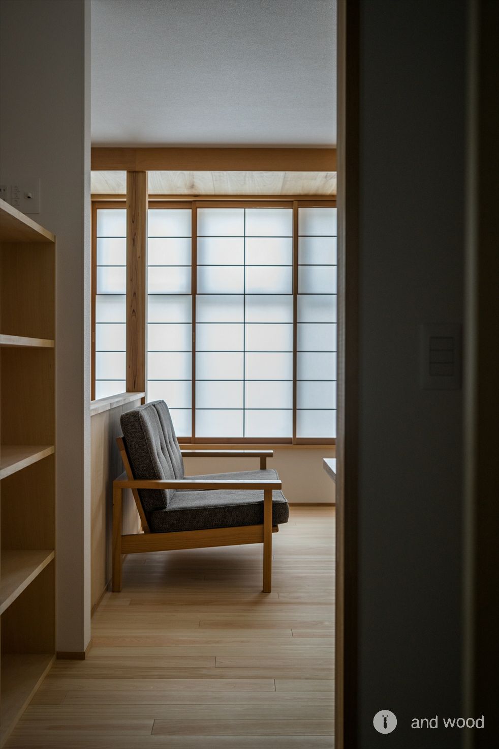 ヒノキ 桧 無節 フローリング 施工例 アンドウッド andwood 新潟 5