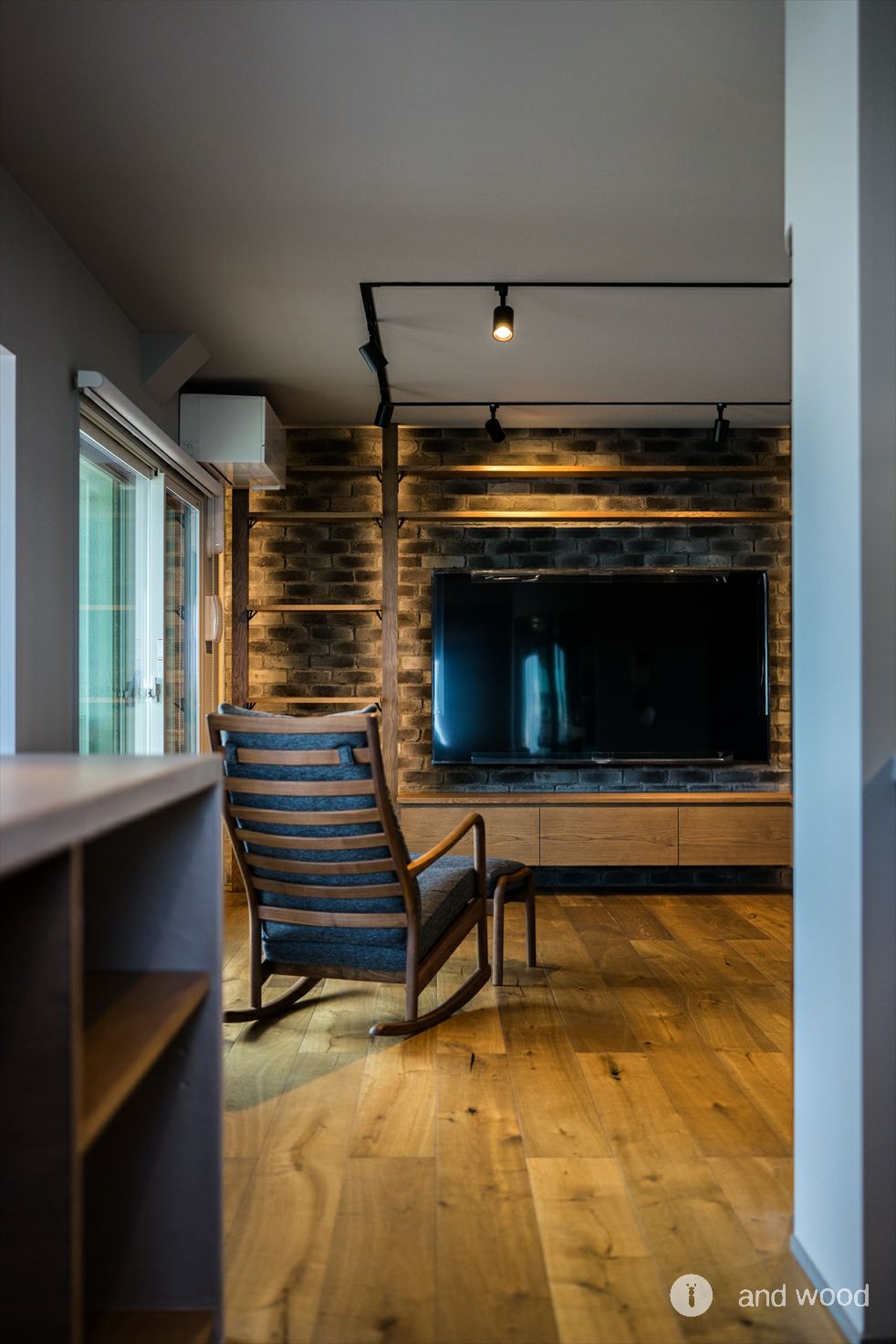 オーク プライウッド スモーク アンドウッド andwood フローリング マンションリノベ 床材 8