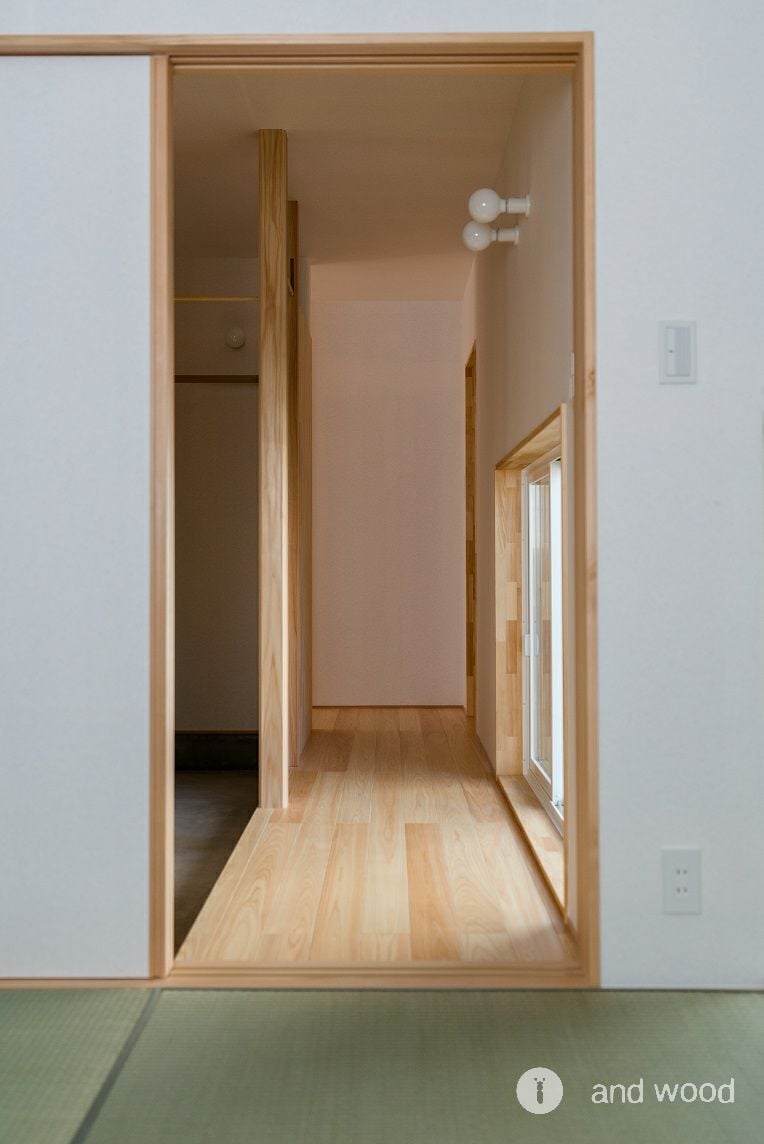 桧 ヒノキ フローリング アンドウッド 加藤淳一級建築士事務所  1