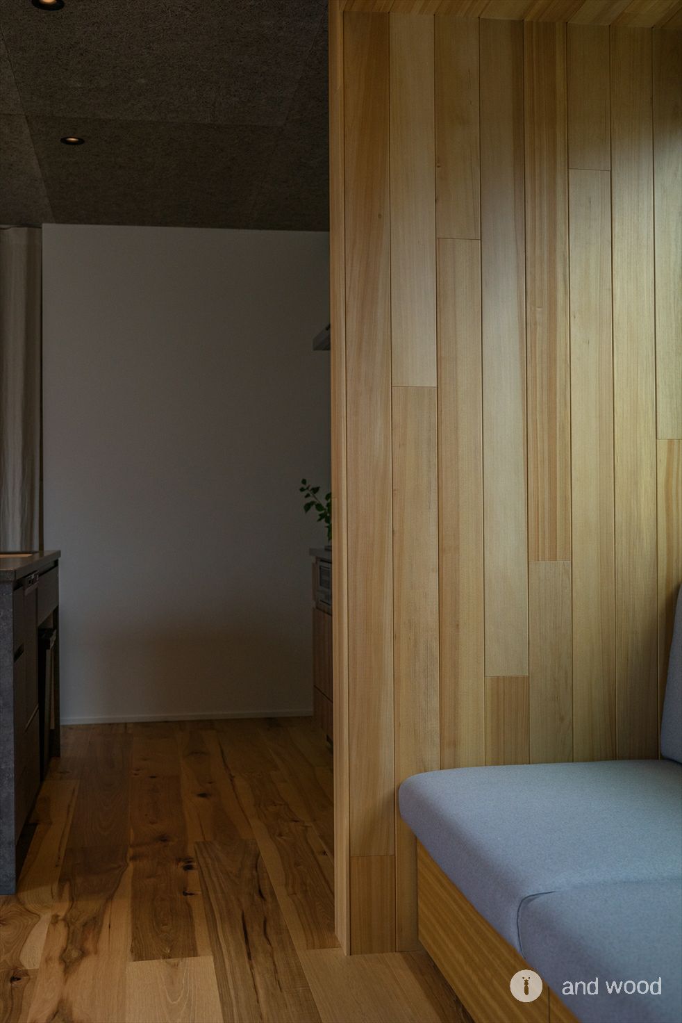 アガチス 羽目板 家具 新築 施工例 andwood アンドウッド 4