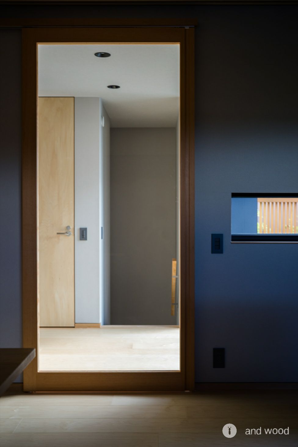 メープル プライウッド フローリング 幅広 施工例 アンドウッド andwood 12