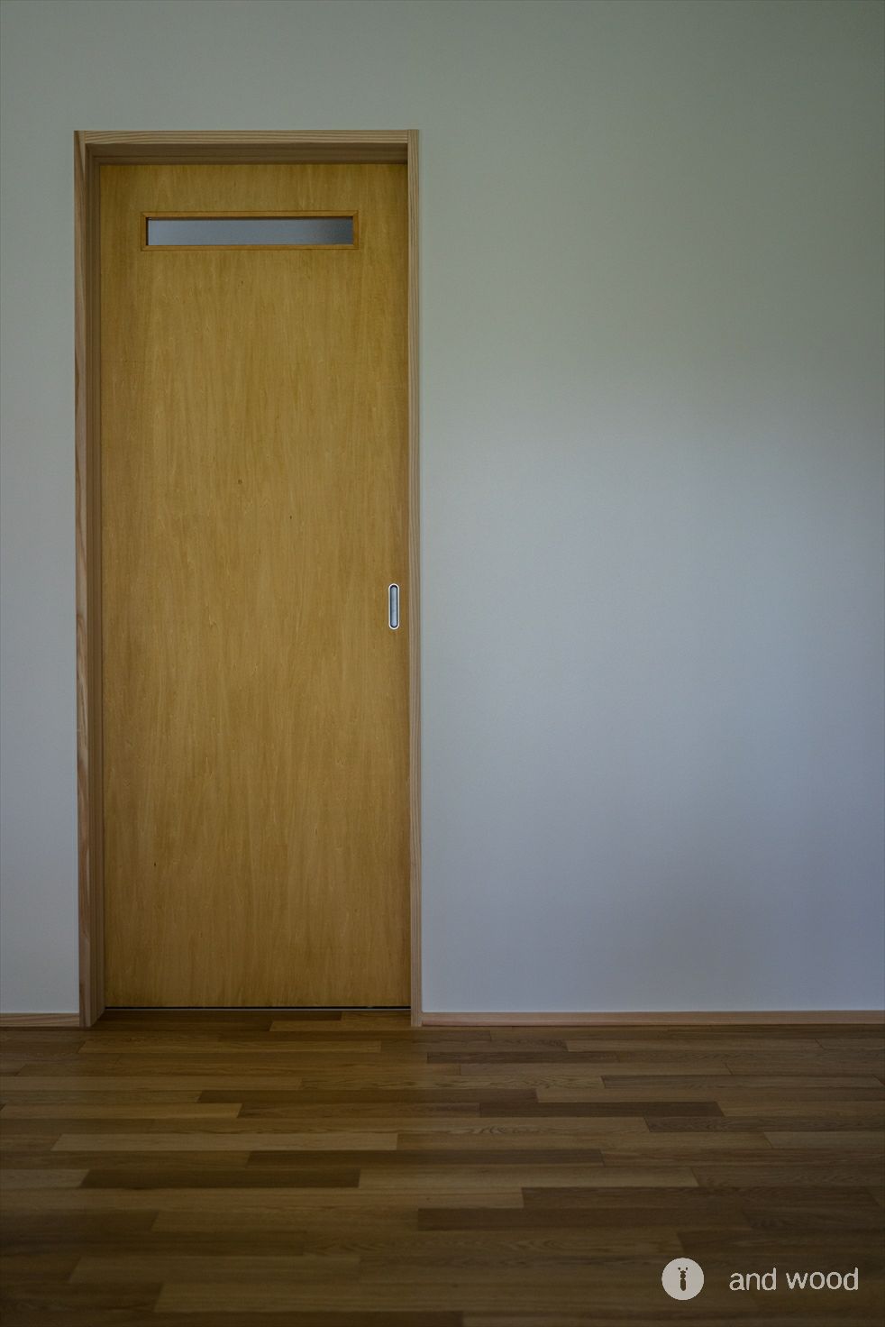 オーク 幅細 乱尺 無垢 フローリング アンドウッド andwood 宮崎建築 施工例 8