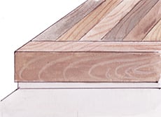 オーク 框 形状