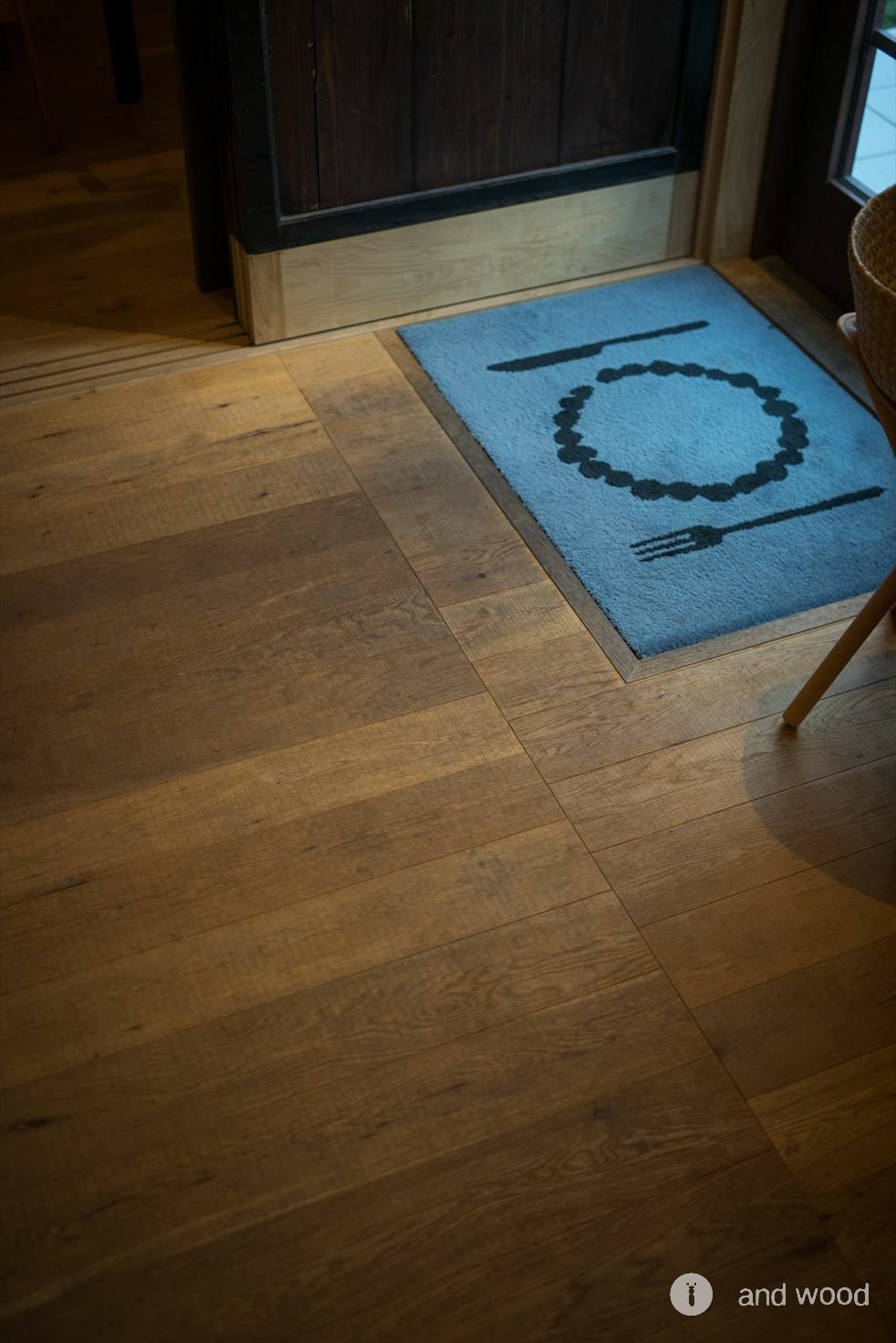 オーク フローリング Loriga 三浦半島食蔵 施工例 andwood アンドウッド 3