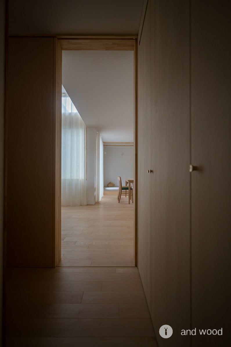 バーチ フローリング プライウッド アンドウッド andwood 施工例 4