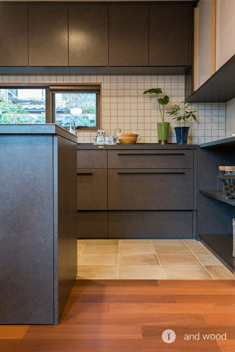 レッドローズウッド 無垢フローリング andwood アンドウッド 施工例