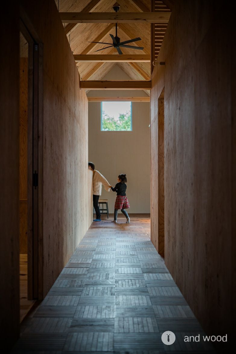 チーク パーケット 9Ｐ フローリング 施工事例 アンドウッド andwood 3