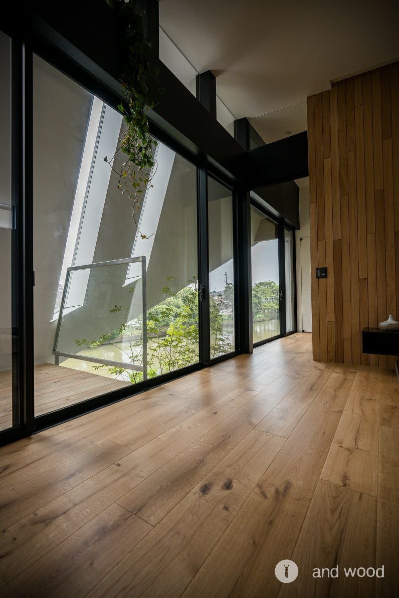 オーク 幅広 190幅 andwood アンドウッド 施工例 3