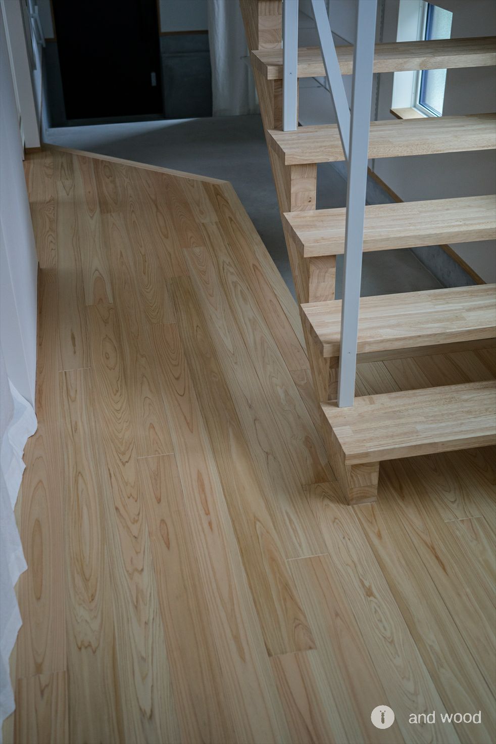 桧 ヒノキ 無節 フローリング アンドウッド andwood 新潟 施工例 3