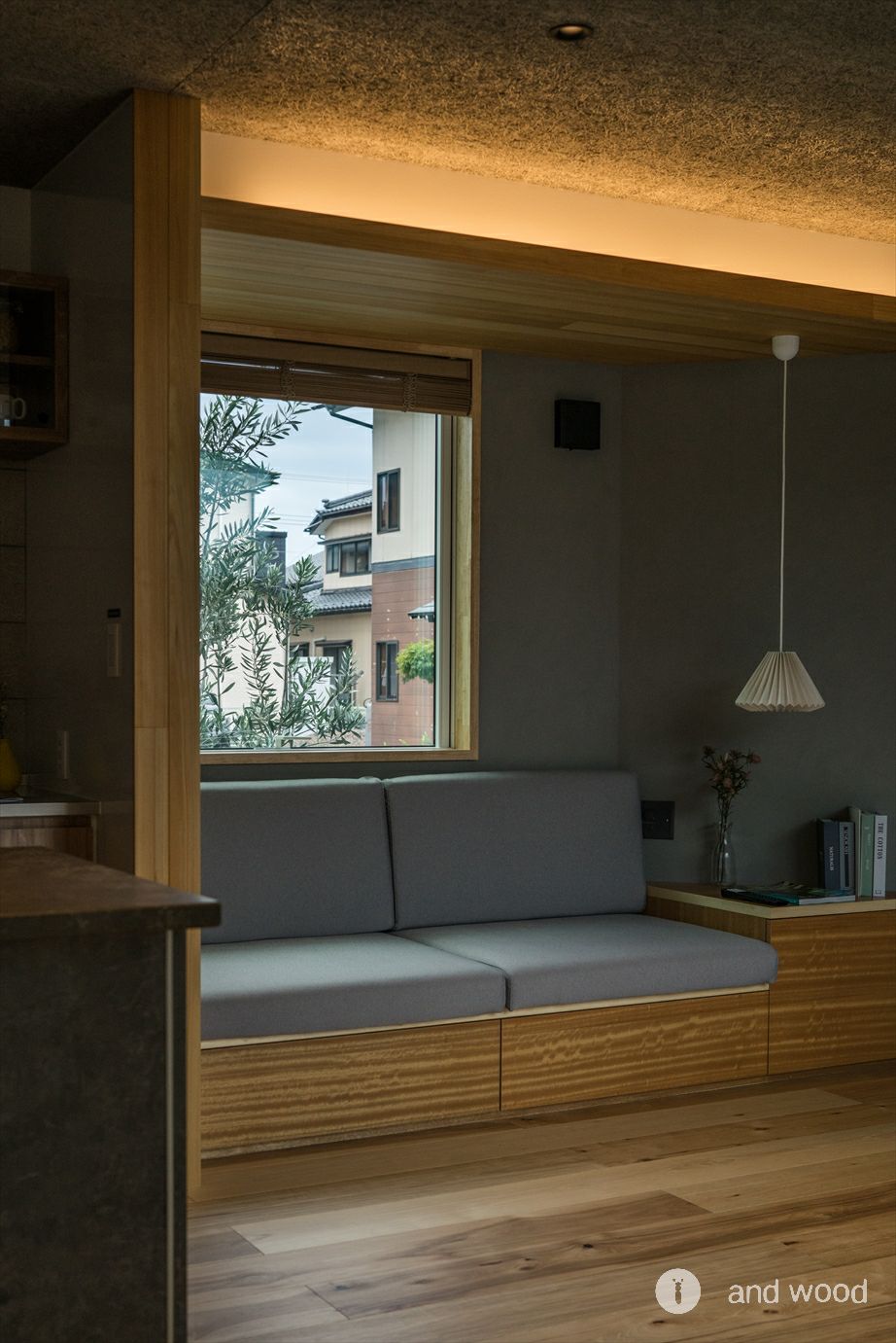 アガチス 羽目板 家具 新築 施工例 andwood アンドウッド 3