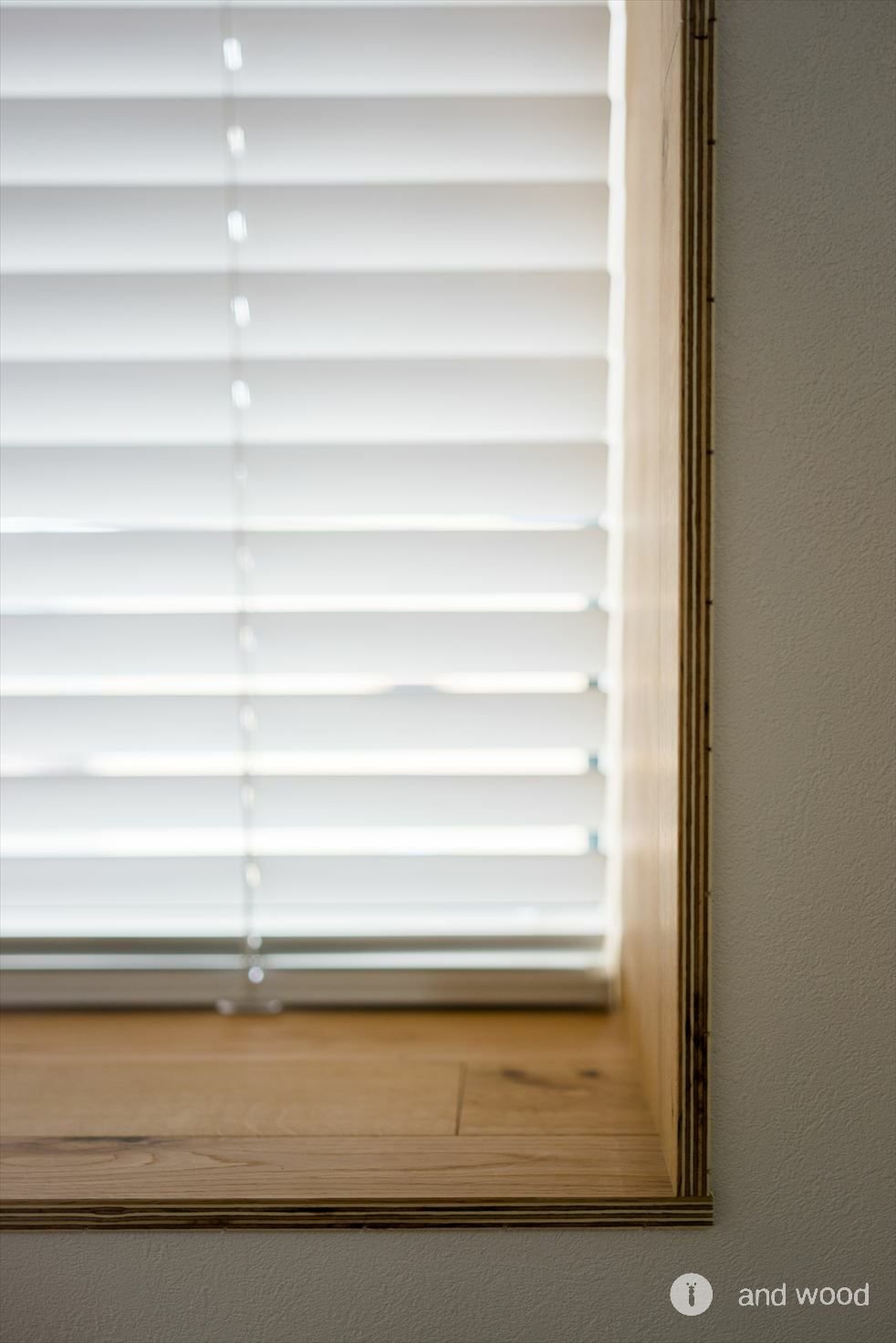 オーク プライウッド フローリング 羽目板 乱尺 90 120 190 アンドウッド andwood 施工例 14