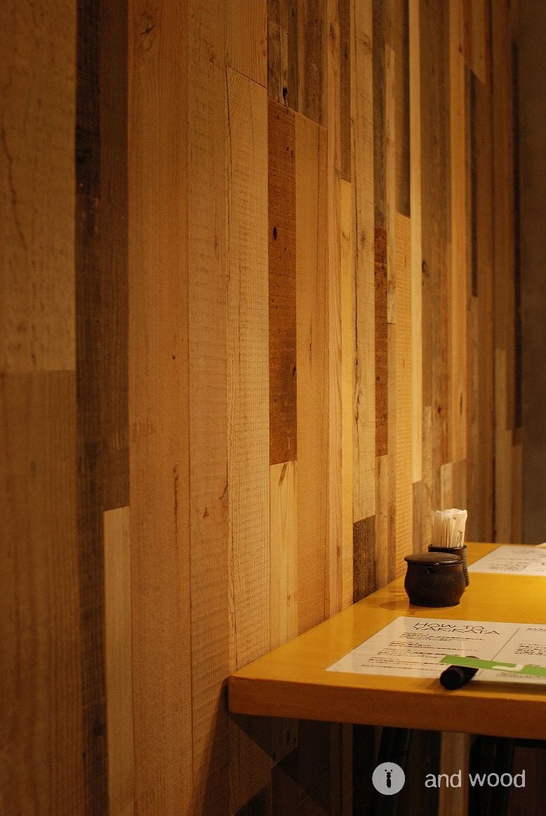 andwood アンドウッド ビンテージボード 無垢フローリング ウォールパネル 壁