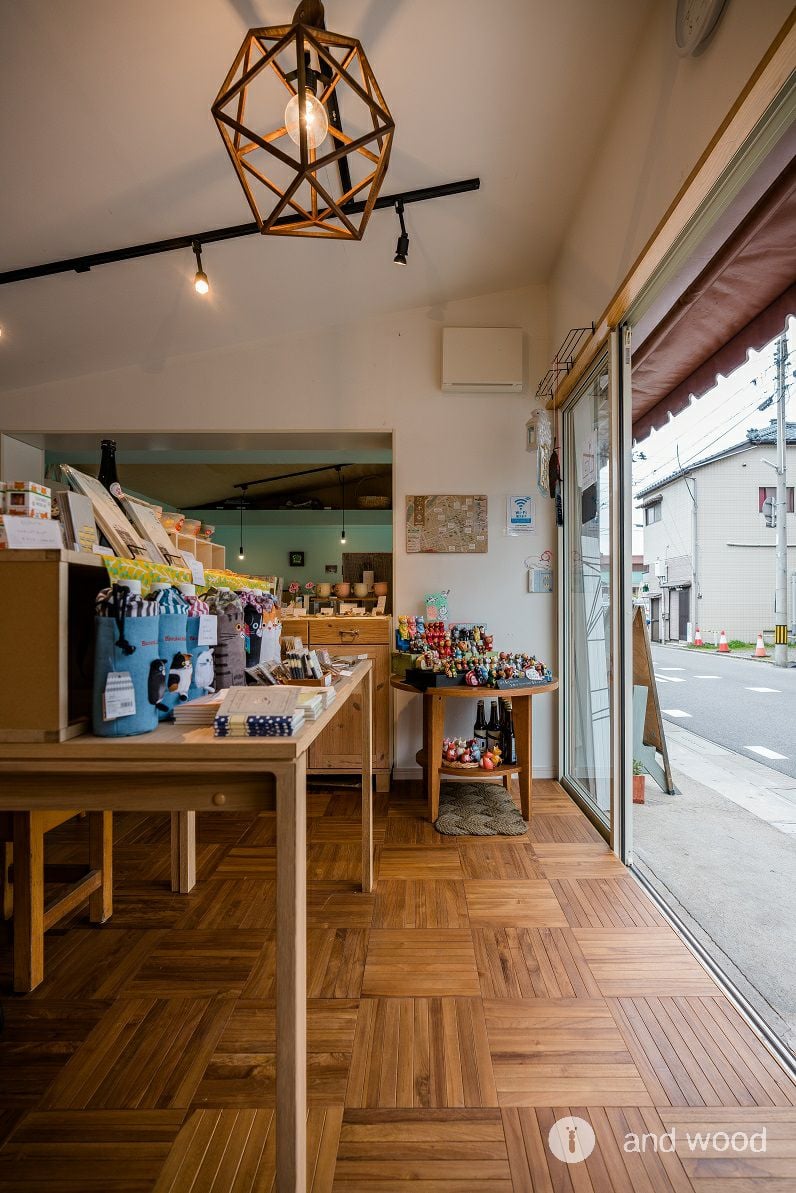 チーク パーケット ９Ｐ andwood アンドウッド 沼垂テラス 3