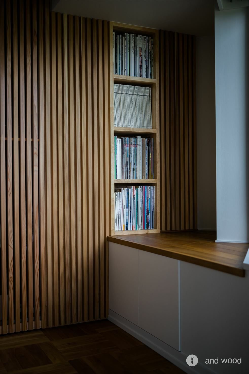 チーク パーケット ＆ ユニ フローリング 施工例 アンドウッド andwood 5