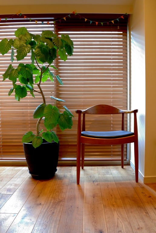 オーク 1枚もの キャラクター 施工写真 無垢フローリング