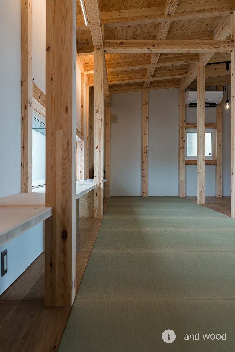 オーク 120幅 幅広 フローリング andwood アンドウッド 施工例 新潟市 5