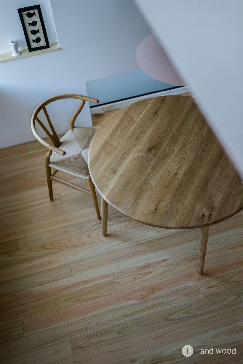 桧 ヒノキ フローリング 無節 オイル塗装 アンドウッド andwood 施工例 3