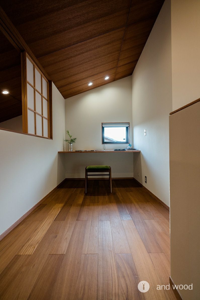 チーク 施工例 床暖房 無垢フローリング アンドウッド andwood