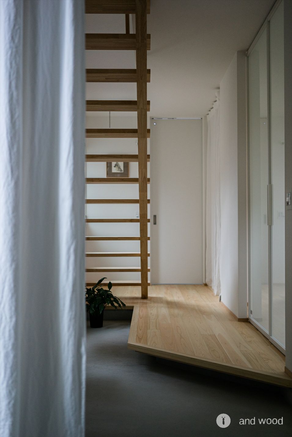 桧 ヒノキ 無節 フローリング アンドウッド andwood 新潟 施工例 5