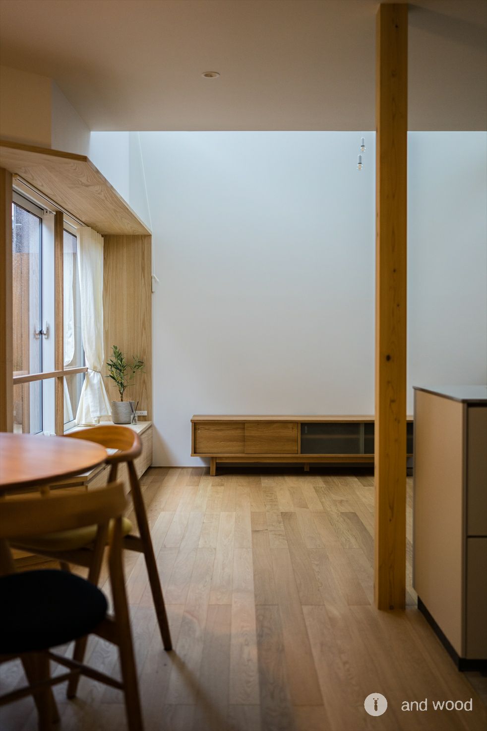 オーク ミズナラ 90幅 幅細 ナチュラル フローリング 新築戸建て アンドウッド andwood 9