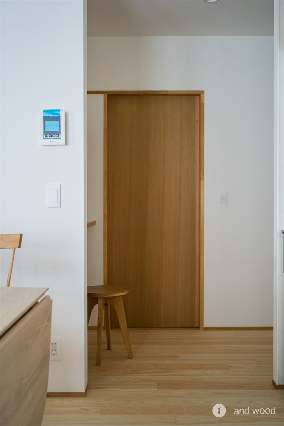 ヒノキ 桧 無節 フローリング 施工例 アンドウッド andwood 新潟 4