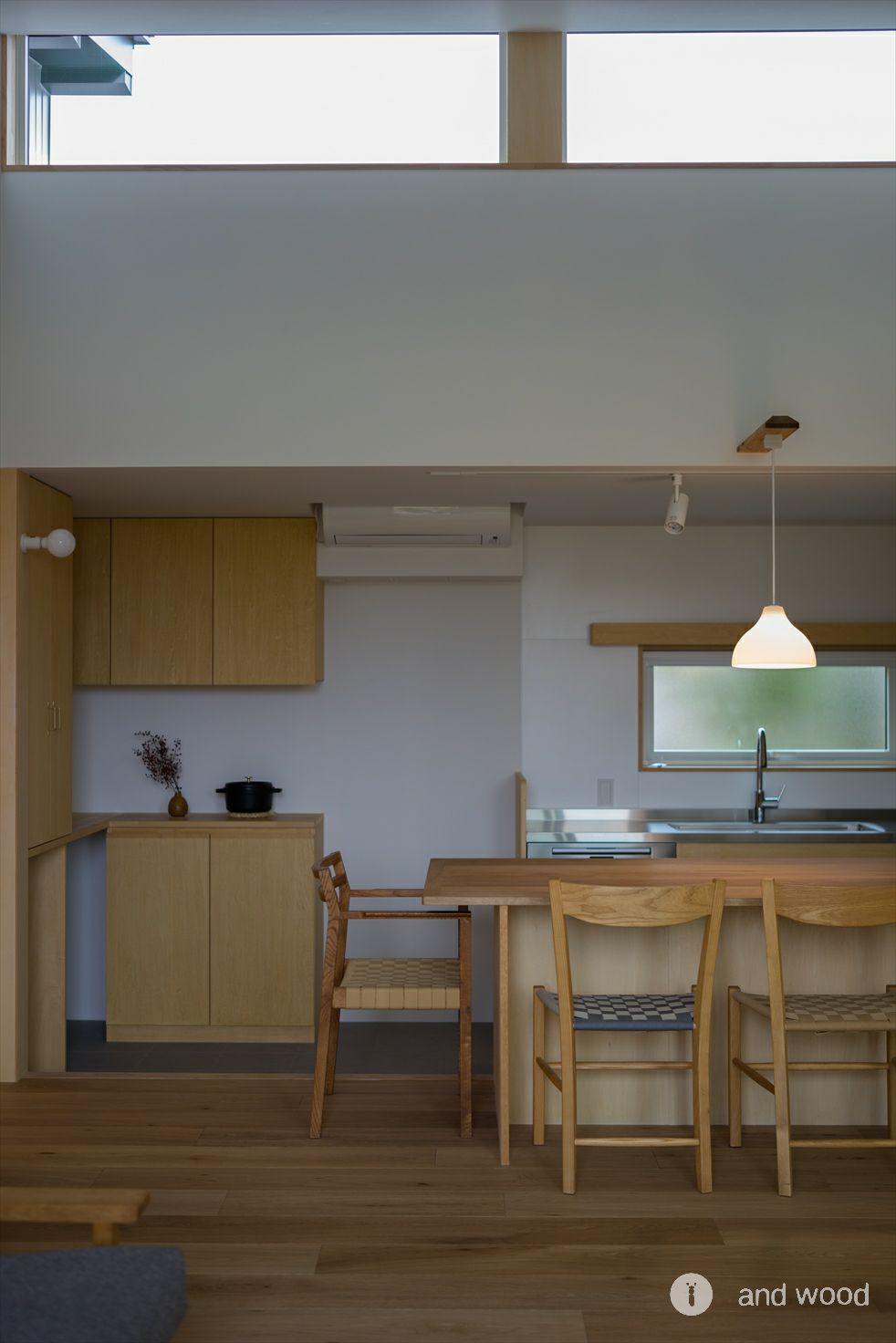 ミズナラ オーク フローリング アンドウッド andwood 施工例 リノベーション 増築 7