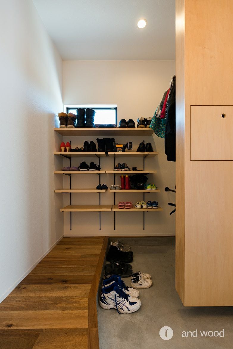 アカシア ユニ 120幅 施工写真 無垢フローリング アンドウッド andwood