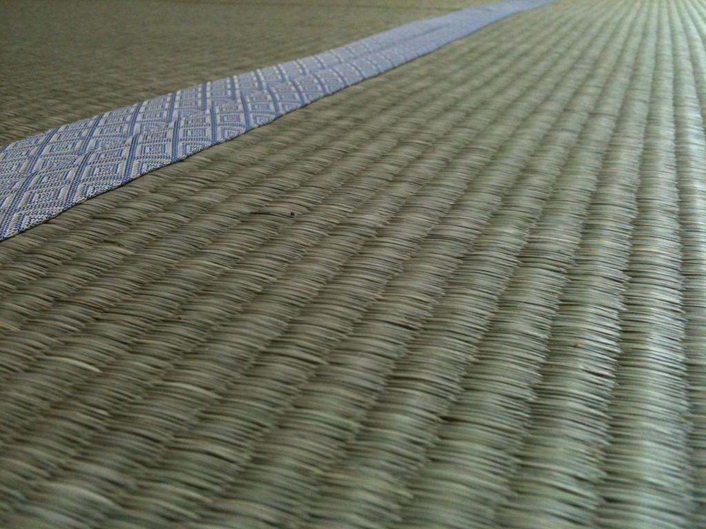 宇都宮市のお客様宅施工例。。アオ畳表畳。