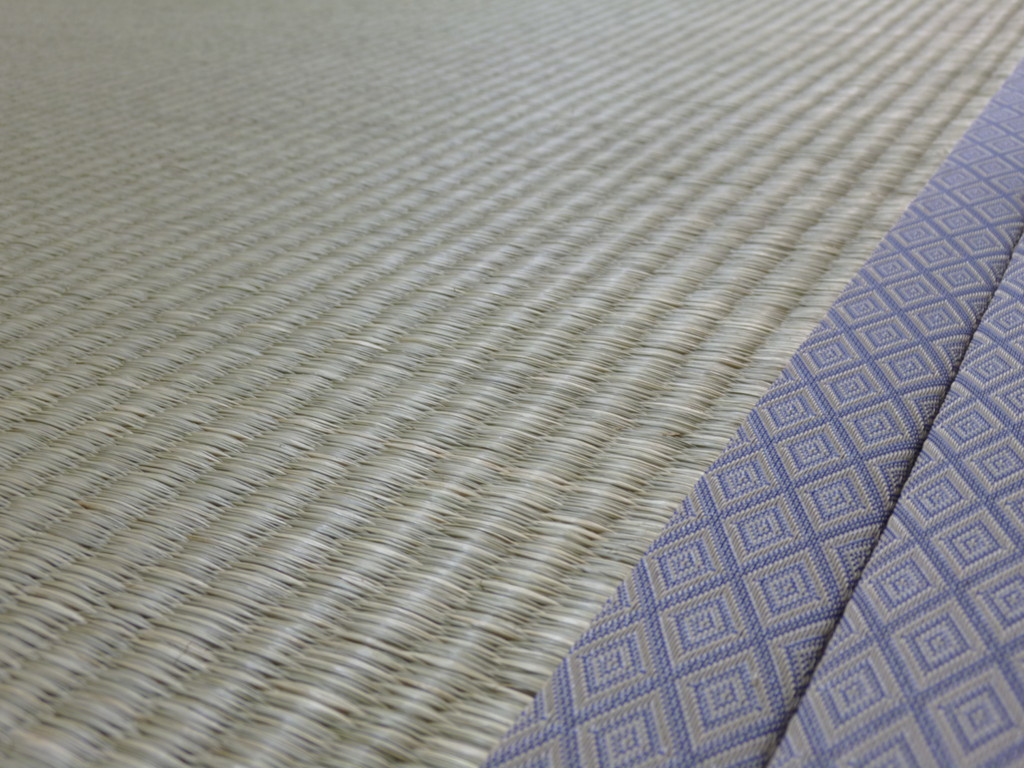 日光市のお客様宅施工例。。アオ畳表畳。