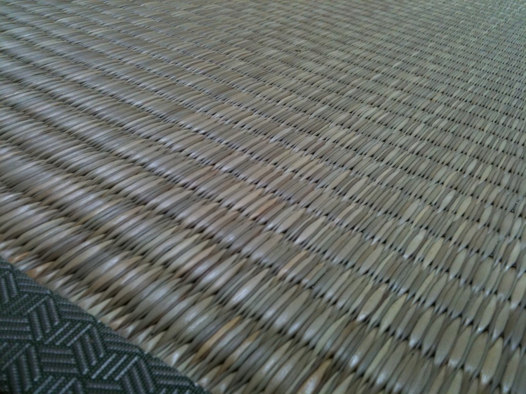 鹿沼市のお客様宅施工例。。ヤンバル畳。