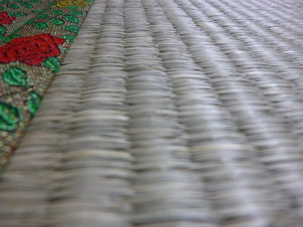 日光市のお客様宅施工例。。アオ畳表畳。