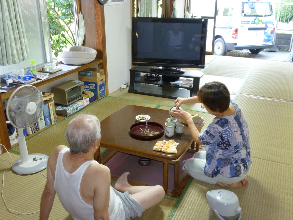 日光市今市のお客様宅施工例。。ヤンバル畳。