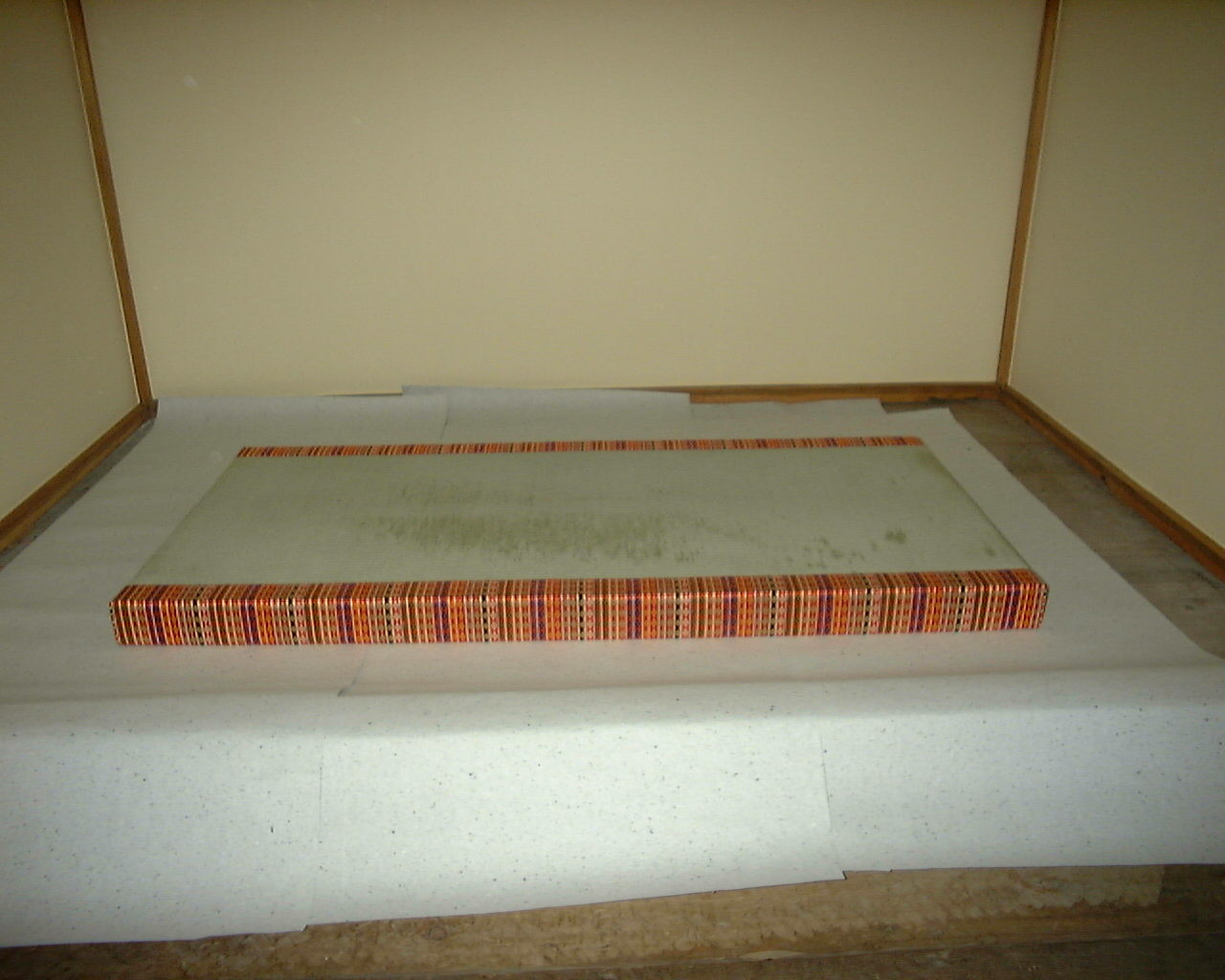 延べ日数14日間。御厚畳が出来上がりました。