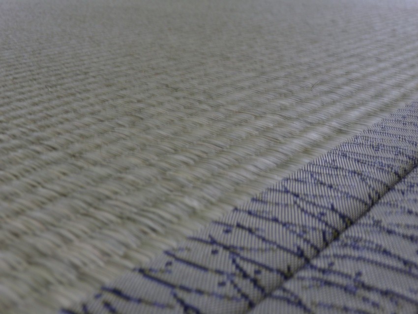 日光市のお客様宅施工例。。アオ畳表畳。