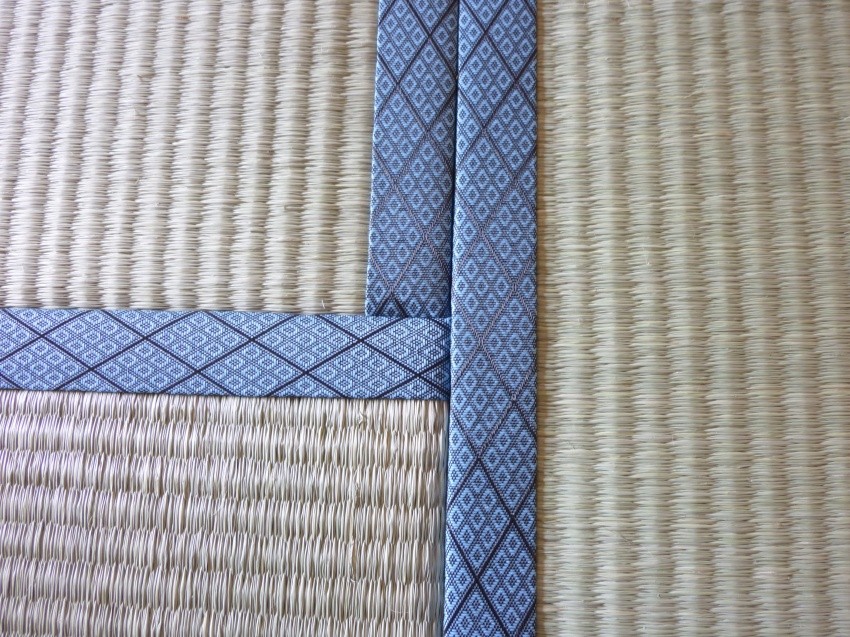 日光市のお客様宅施工例。。アオ畳表畳。