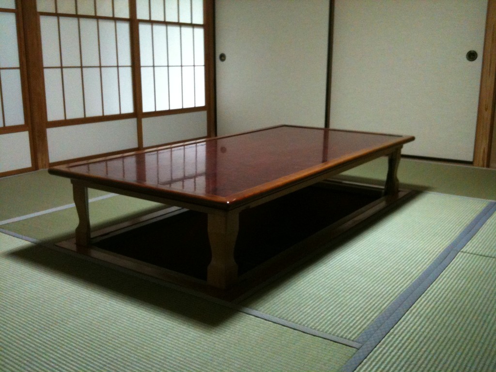 日光市のお客様宅施工例。。アオ畳表畳。