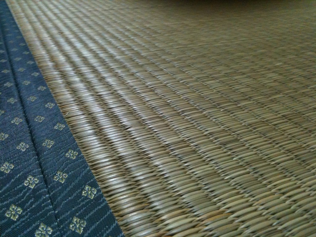 鹿沼市のお客様宅施工例。。ヤンバル畳。